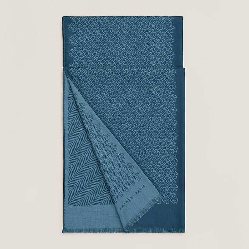 リバーシブルマフラー 《ヴァーグ》 | Hermès - エルメス-公式サイト